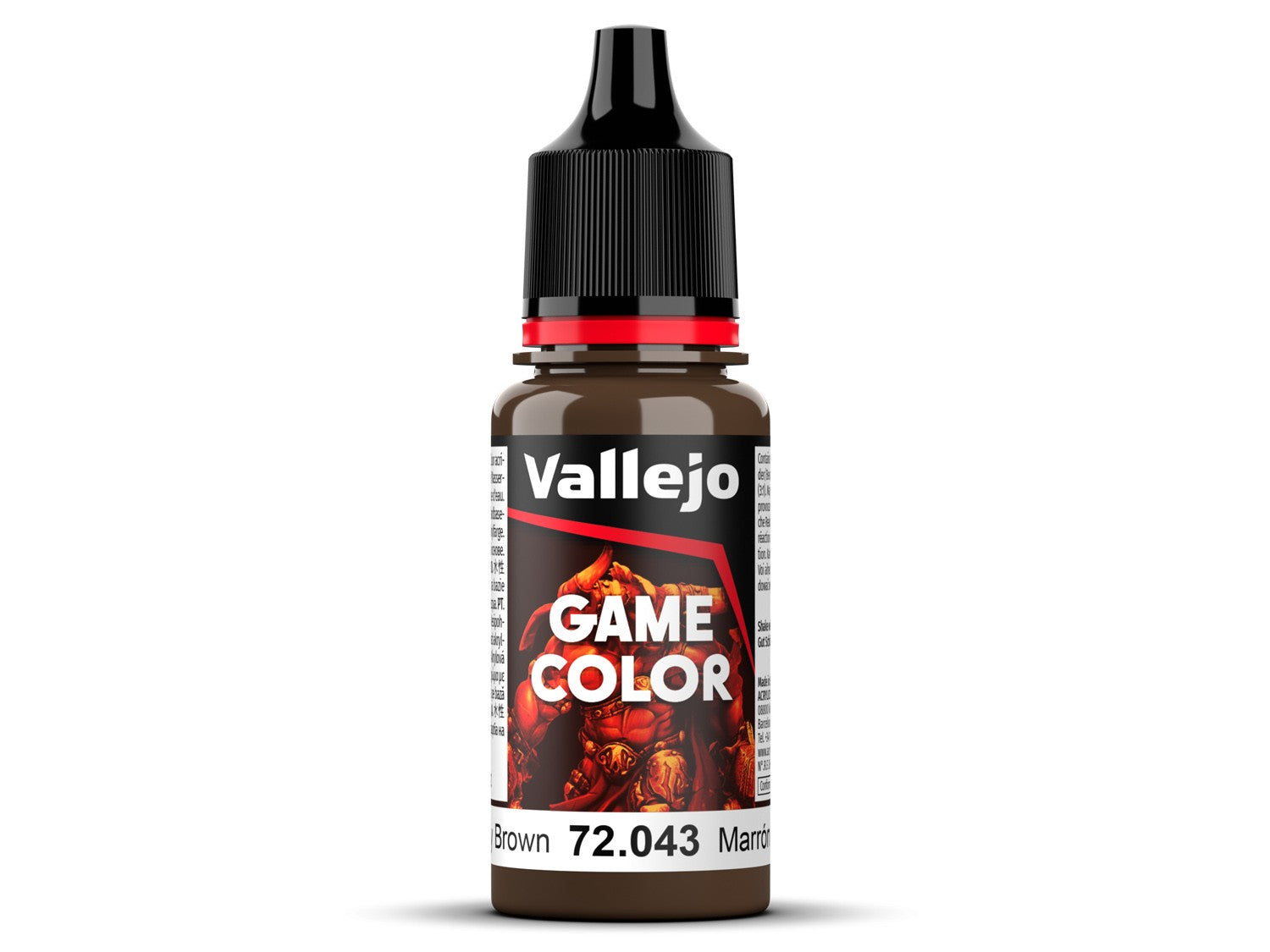 Acrílico Game Color - Marron Bichos