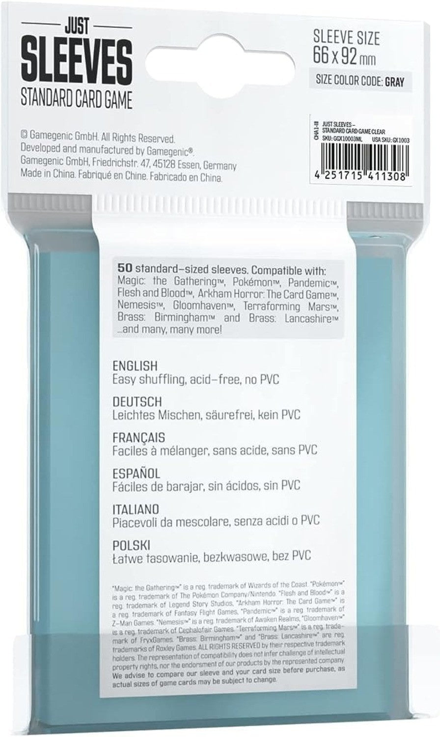 Fundas Protectores Standard Transparente 66x92 x 50