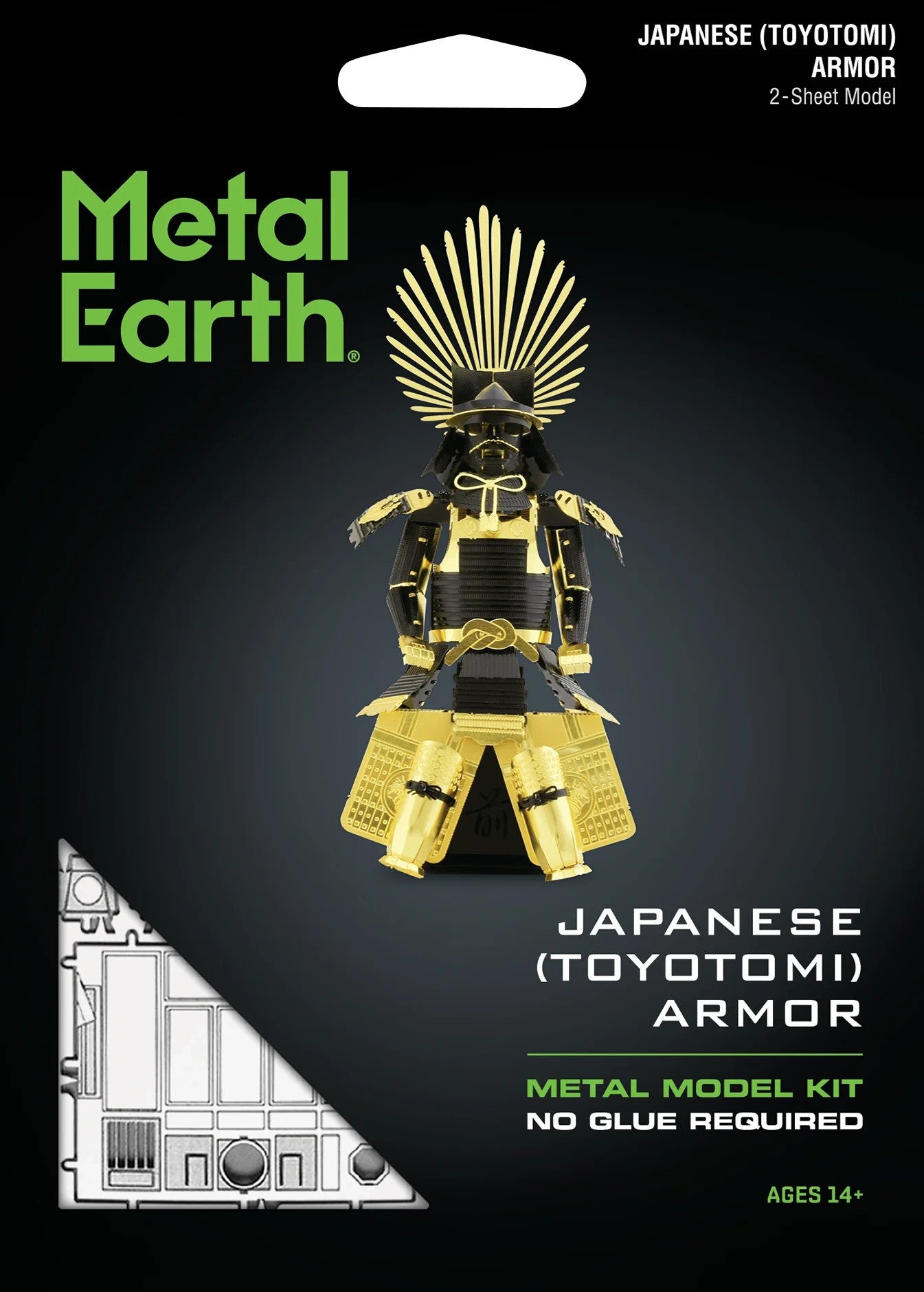 Japanese (Toyotomi) Armor - Metal Earth