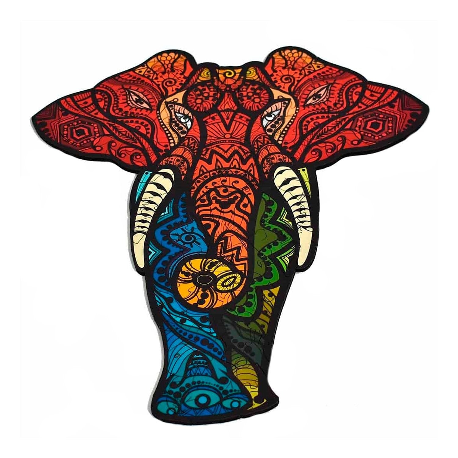 Elefante Tembo - Rompecabezas En Madera