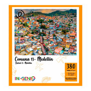 Medellín - Rompecabezas En Madera