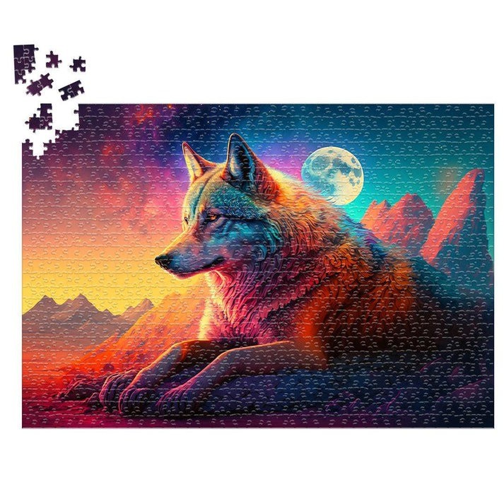 Rompecabezas Lobo Galáctico - 1000 Piezas