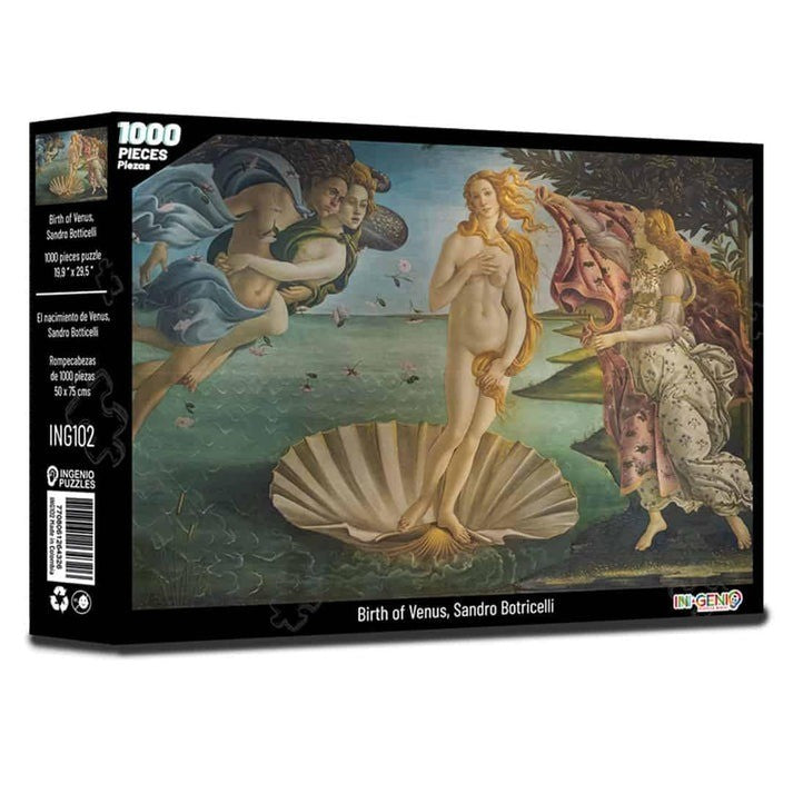 Rompecabezas El Nacimiento De Venus - 1000 Piezas