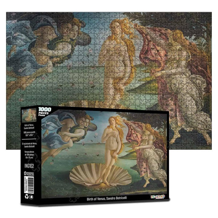 Rompecabezas El Nacimiento De Venus - 1000 Piezas