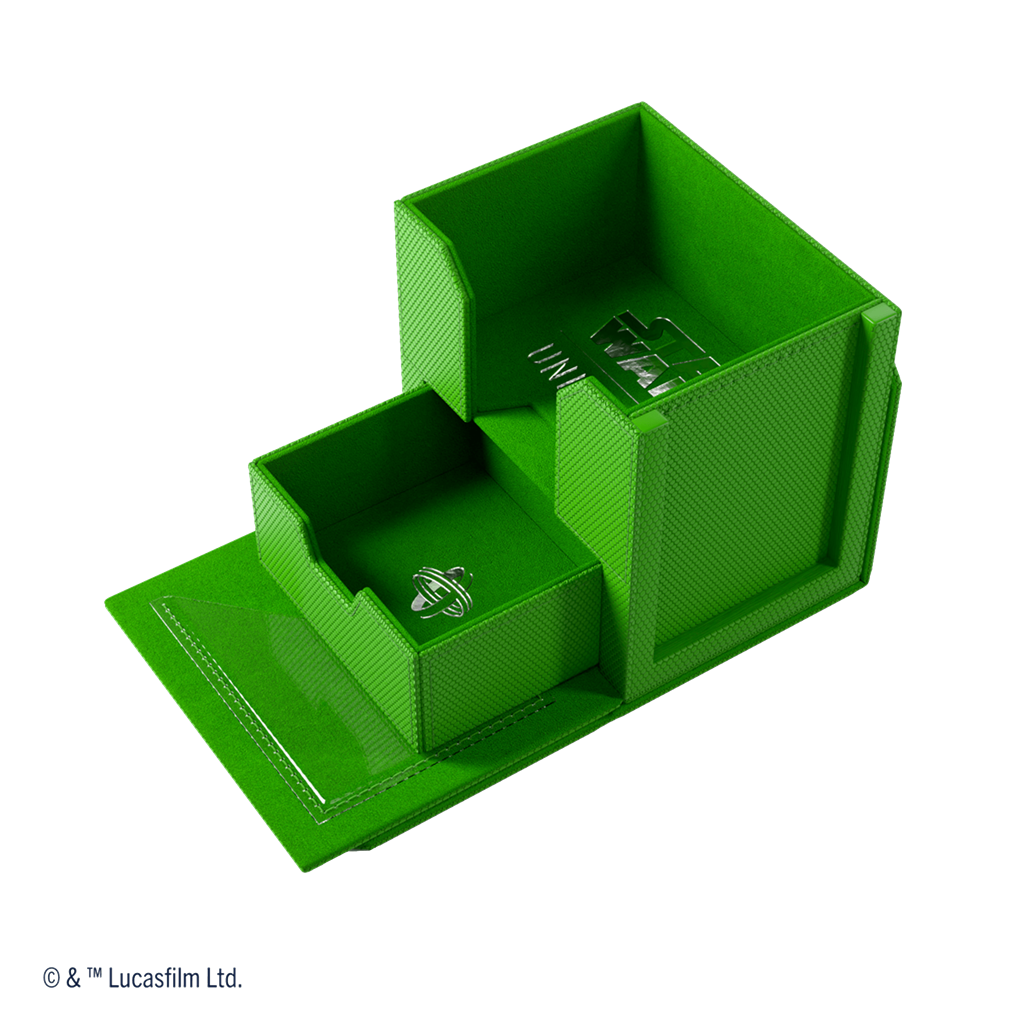 StarWars™ Unlimited: Deck Box - Verde Double Deck Pod