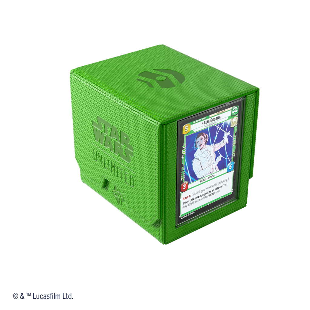 StarWars™ Unlimited: Deck Box - Verde Double Deck Pod