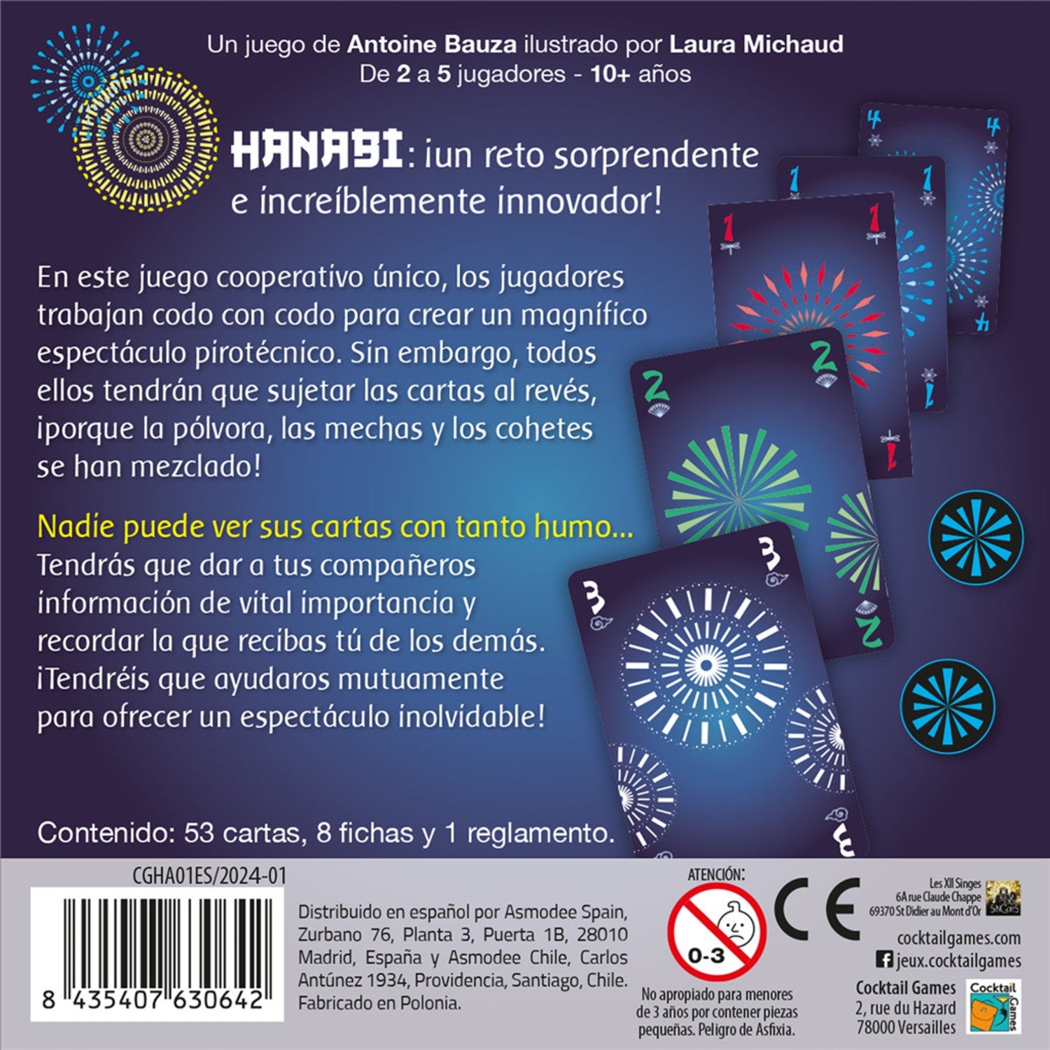 Hanabi Juego De Mesa