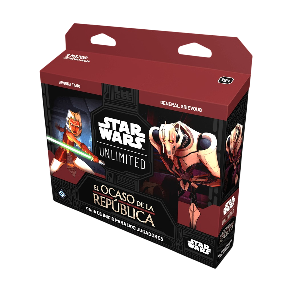 StarWars™ Unlimited: Ocaso de la Republica - Caja de Inicio 2 Jugadores- Esp