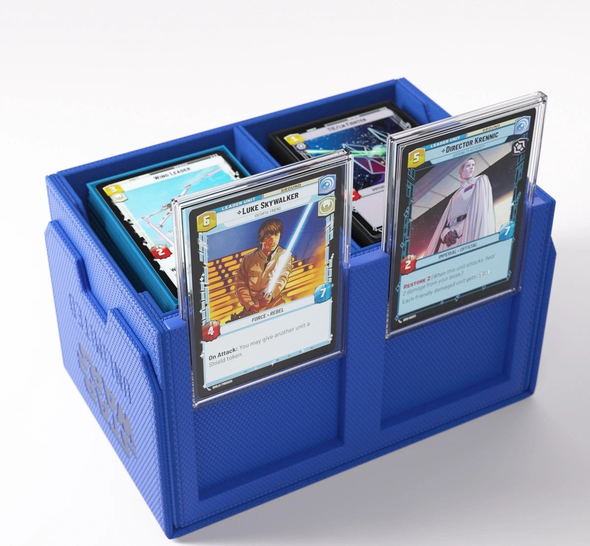 StarWars™ Unlimited: Deck Box - Azul Double Deck Pod