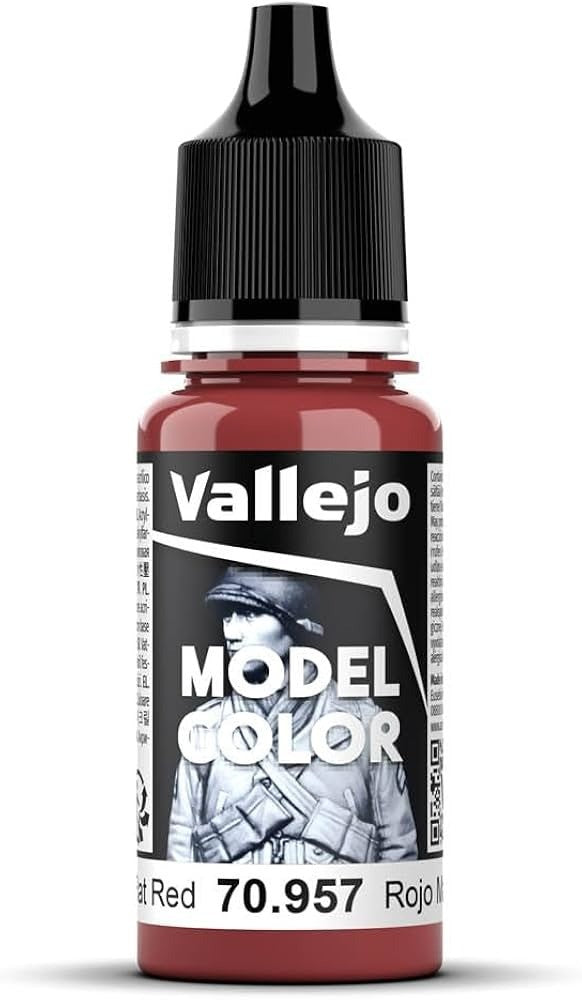 Acrílico Model Color - Rojo Mate