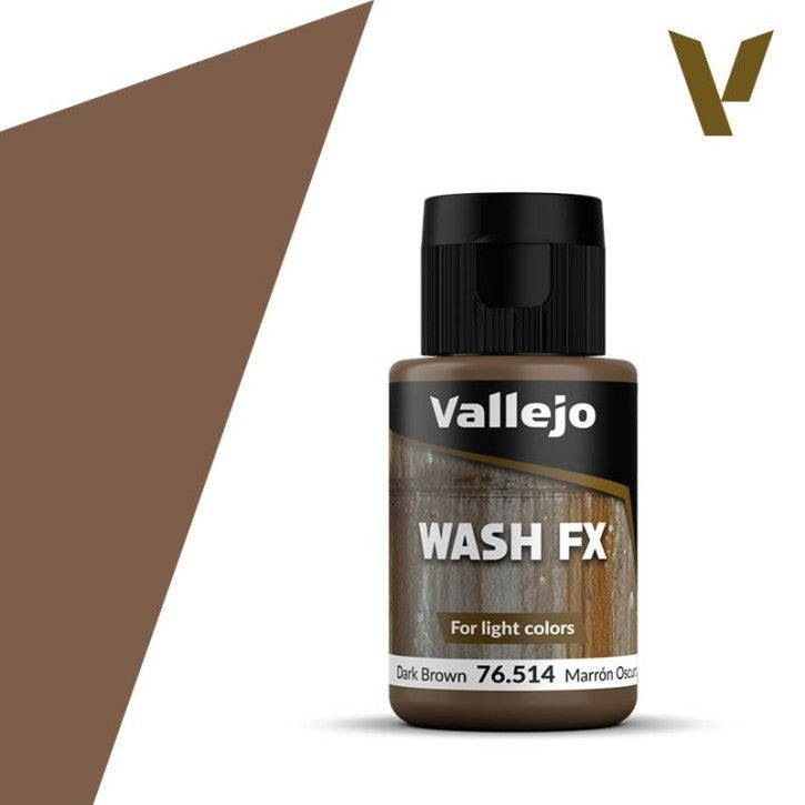 Lavado Color Wash - Marrón Oscuro