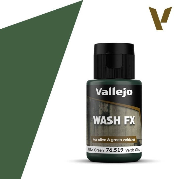 Lavado Color Wash - Verde Oliva