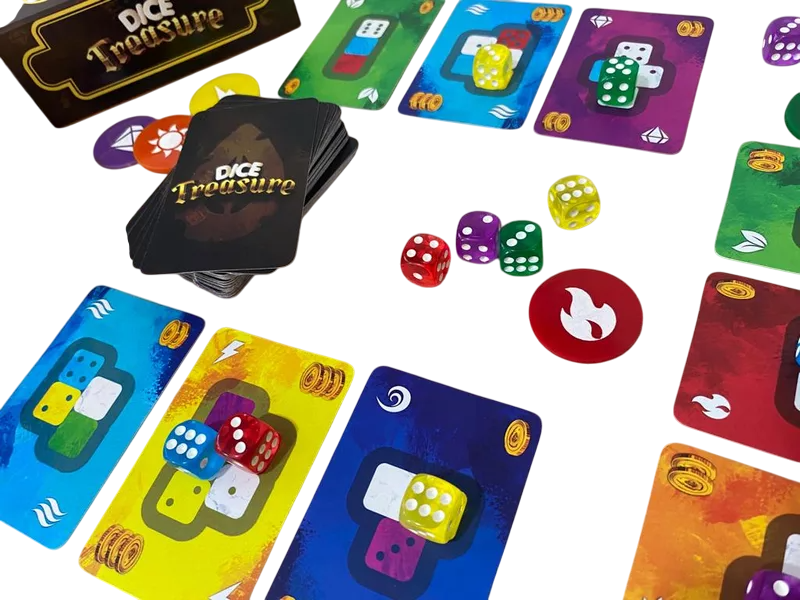 Dice Treasure - Juego de Mesa