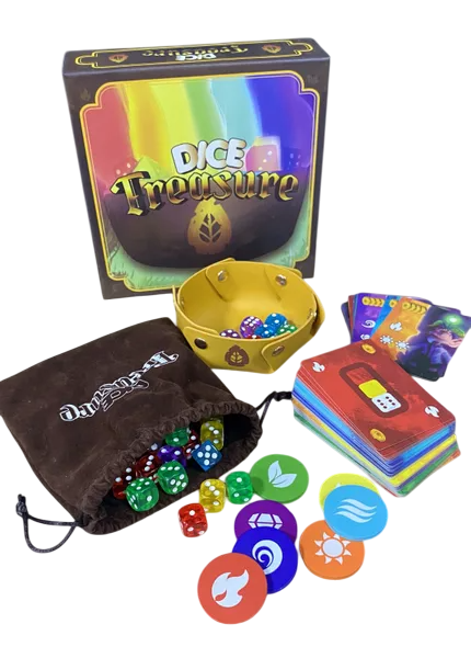 Dice Treasure - Juego de Mesa
