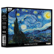 Rompecabezas Noche Estrellada Vincent Van Gogh - 1000 Piezas