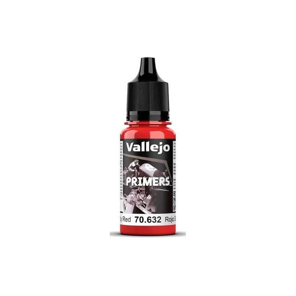 pinturas acrilicos vallejos Surface Primer 18ml - Rojo