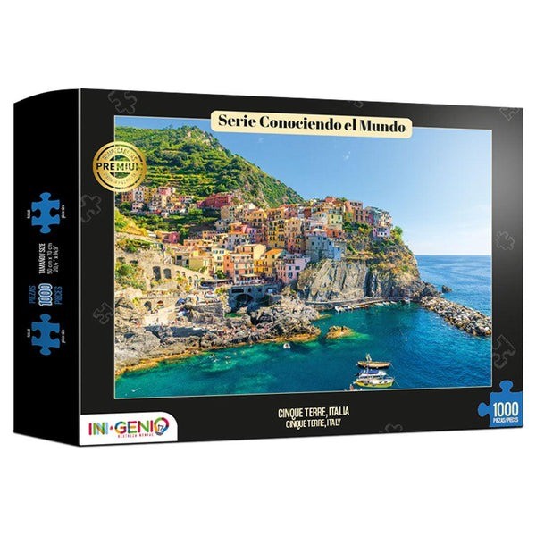 Rompecabezas Cinque Terre, Italia - 1000 Piezas