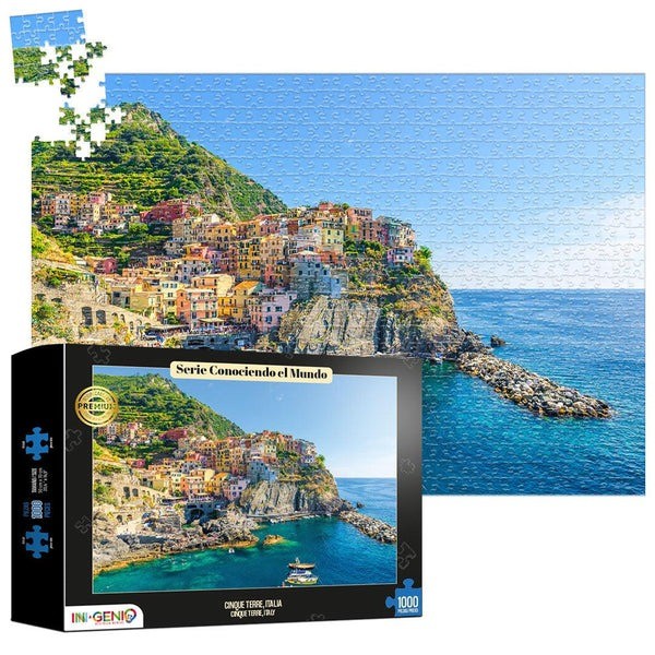 Rompecabezas Cinque Terre, Italia - 1000 Piezas