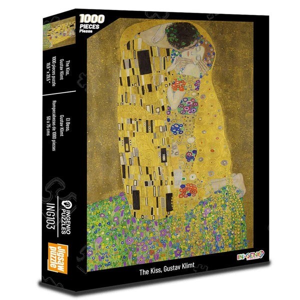 Rompecabezas El Beso, Gustav Klimt - 1000 Piezas