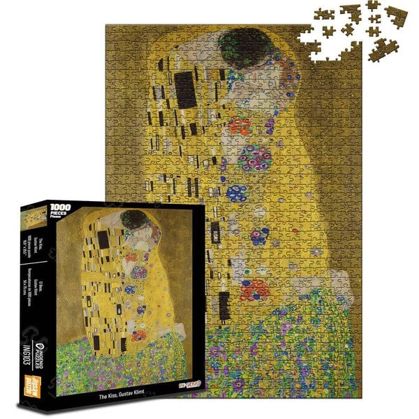 Rompecabezas El Beso, Gustav Klimt - 1000 Piezas
