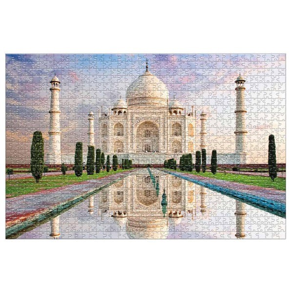 Rompecabezas Taj Mahal, India - 1000 Piezas