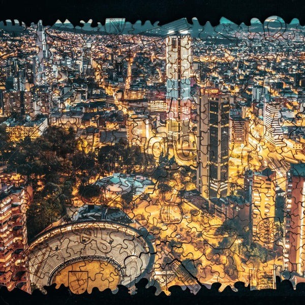 Bogotá DC - Rompecabezas en Madera