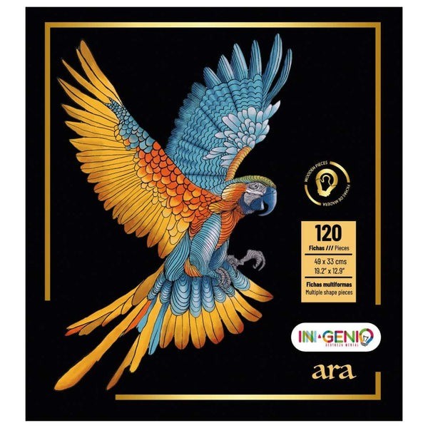 Guacamaya, Ara - Rompecabezas en Madera