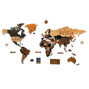 MADEMAP Premium - Mapamundi de Madera