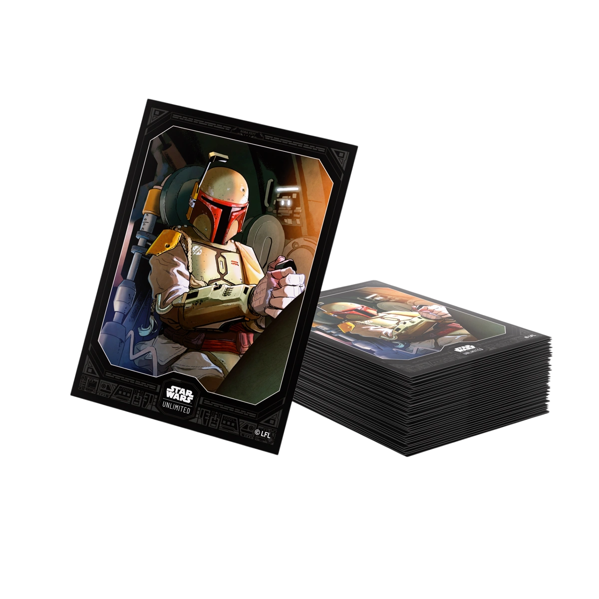 StarWars™ Unlimited: Fundas 66x92mm x60 - Boba Fett