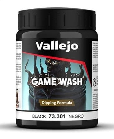 Game Color: Formula Inmersión Negro 200ml - Vallejo