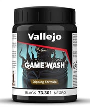 Game Color: Formula Inmersión Negro 200ml - Vallejo