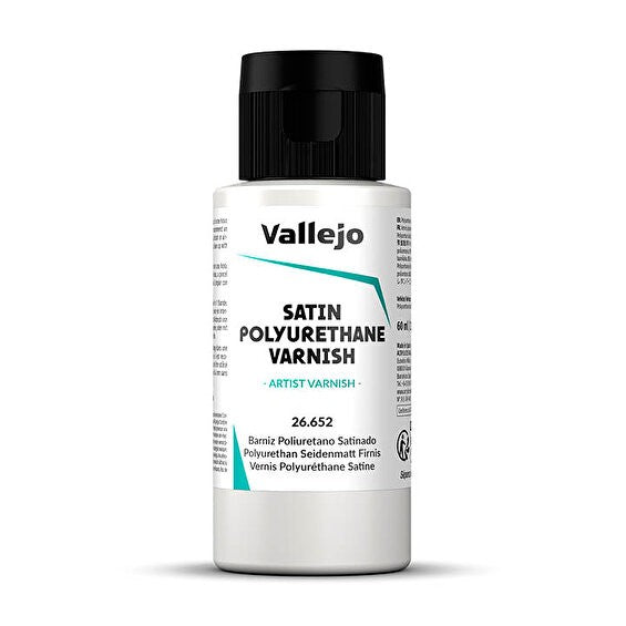 Barniz Poliuretano Satinado 60 ml - Vallejo