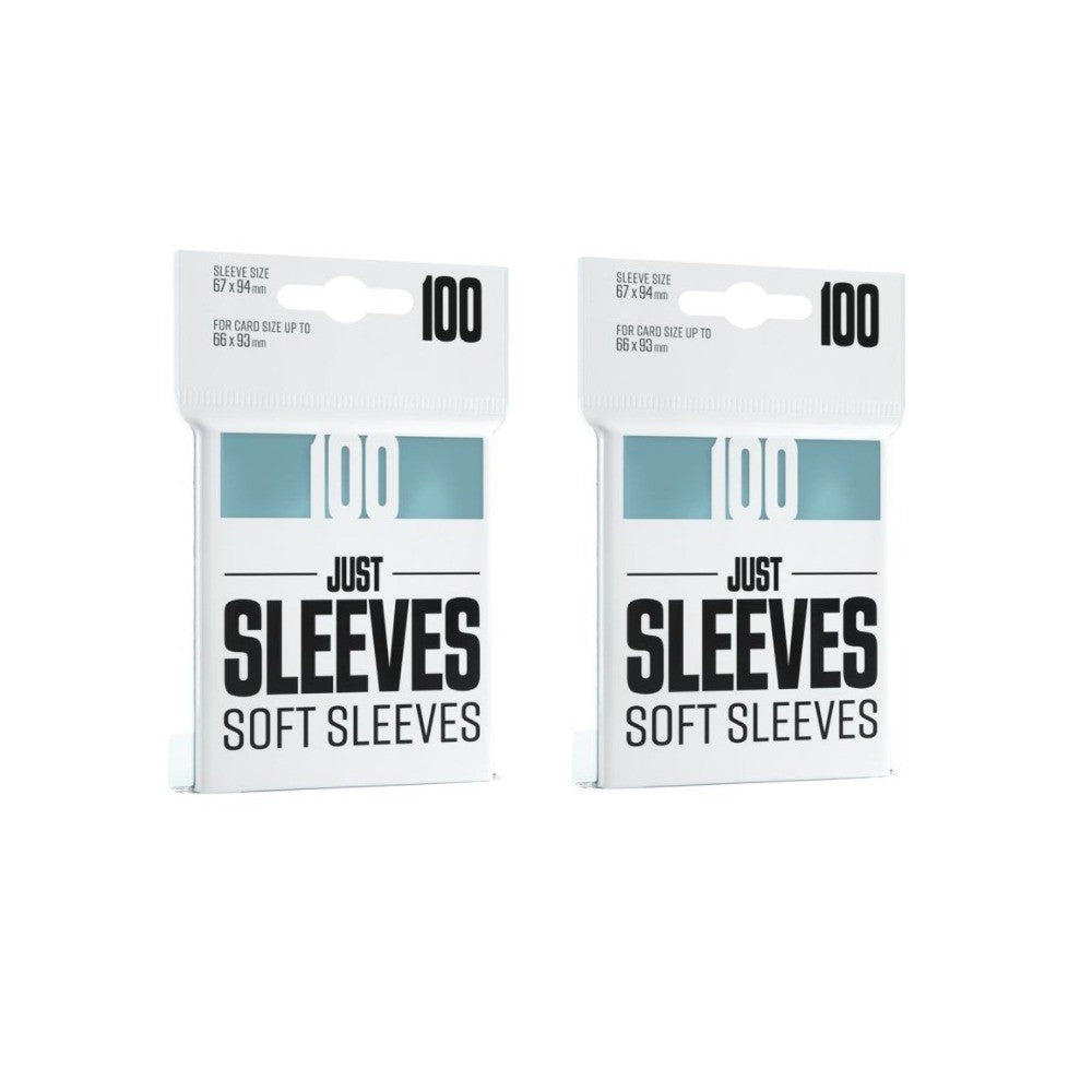 Fundas 67x94 mm - Soft x200 Transparente - Just Sleeves