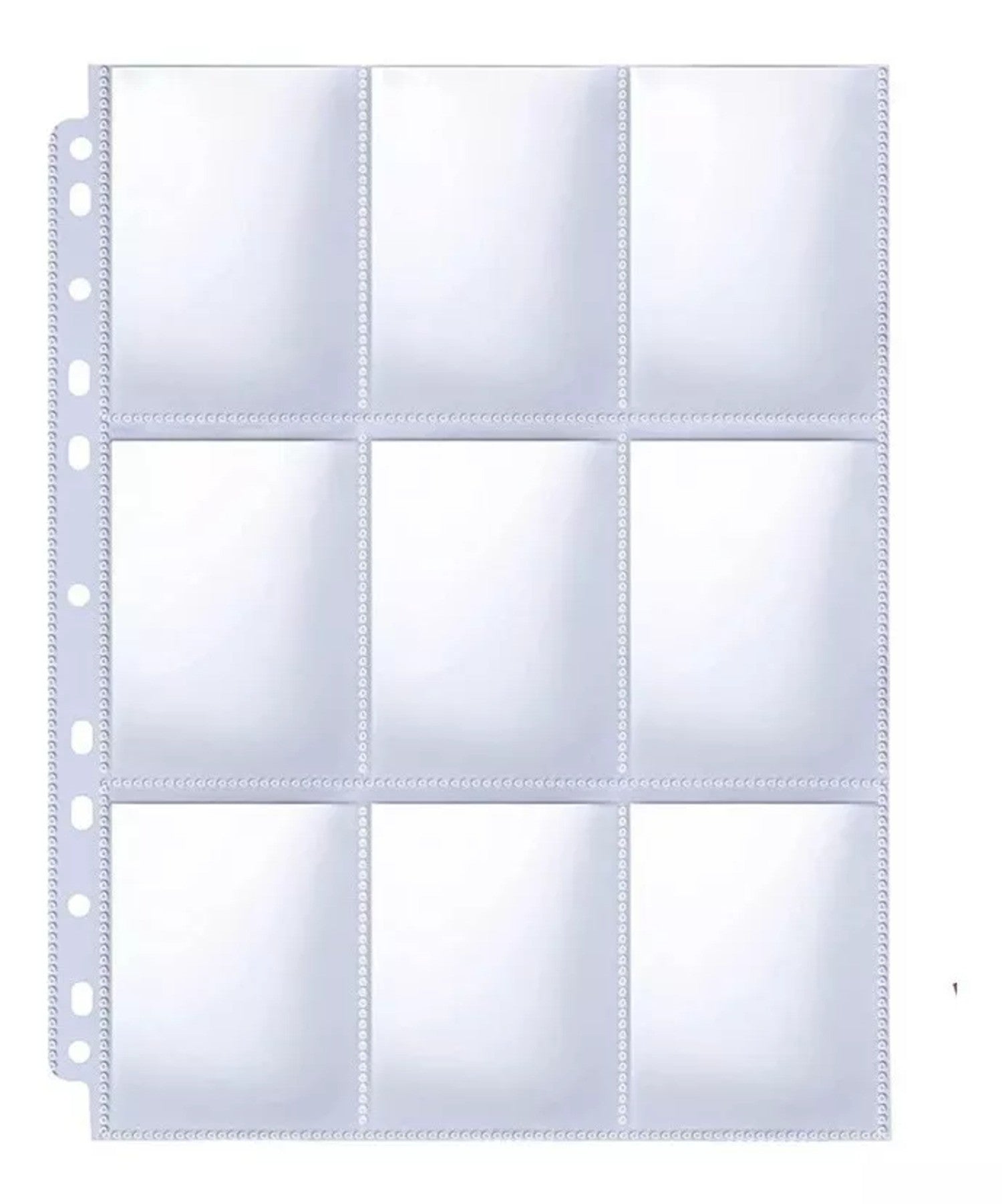 Hojas 9 Bolsillos Cartas Pokemon Yugioh Laminas x10