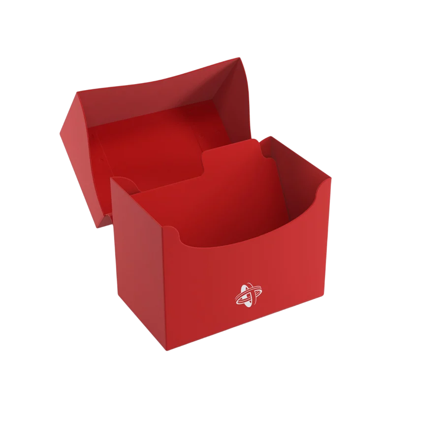 Deck Box - Side Holder 80+ Rojo