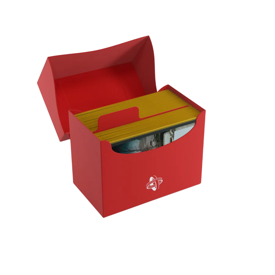 Deck Box - Side Holder 80+ Rojo