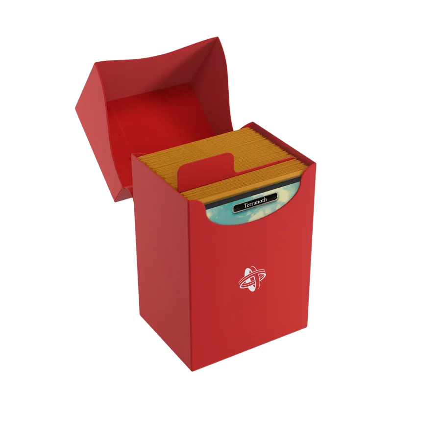 Deck Box - Holder 80+ Rojo