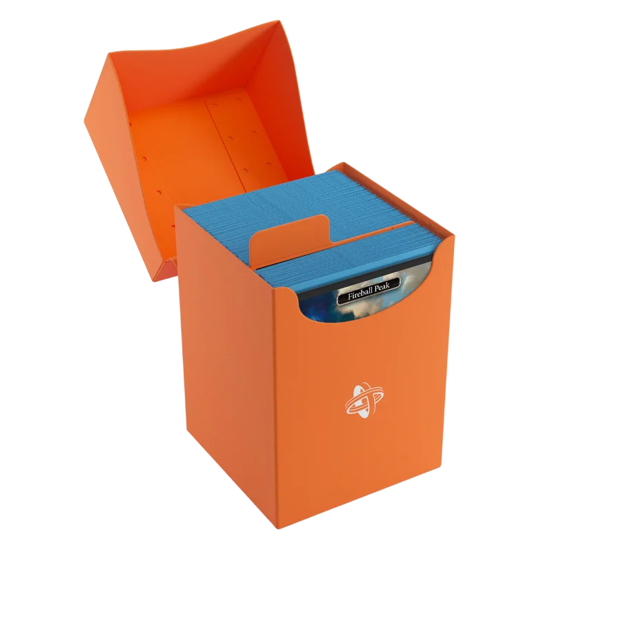 Deck Box - Holder 100+ Naranja