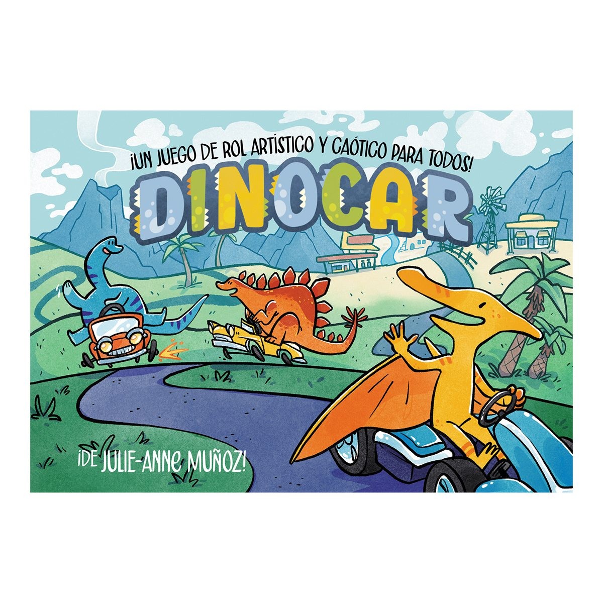 Dinocar ¡Un Juego De Rol Artístico Y Caótico Para Todos!