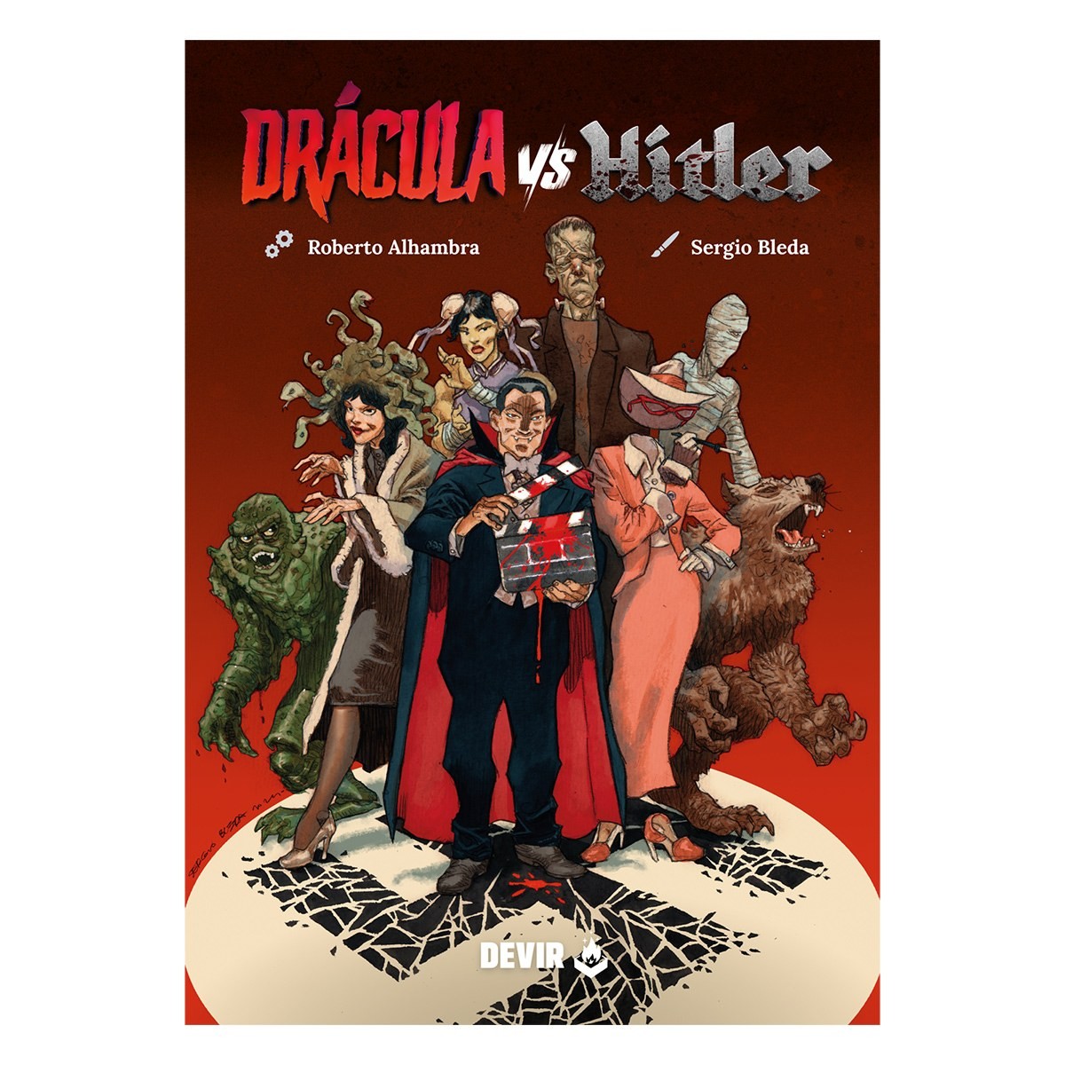 Drácula VS Hitler - Libro De Rol