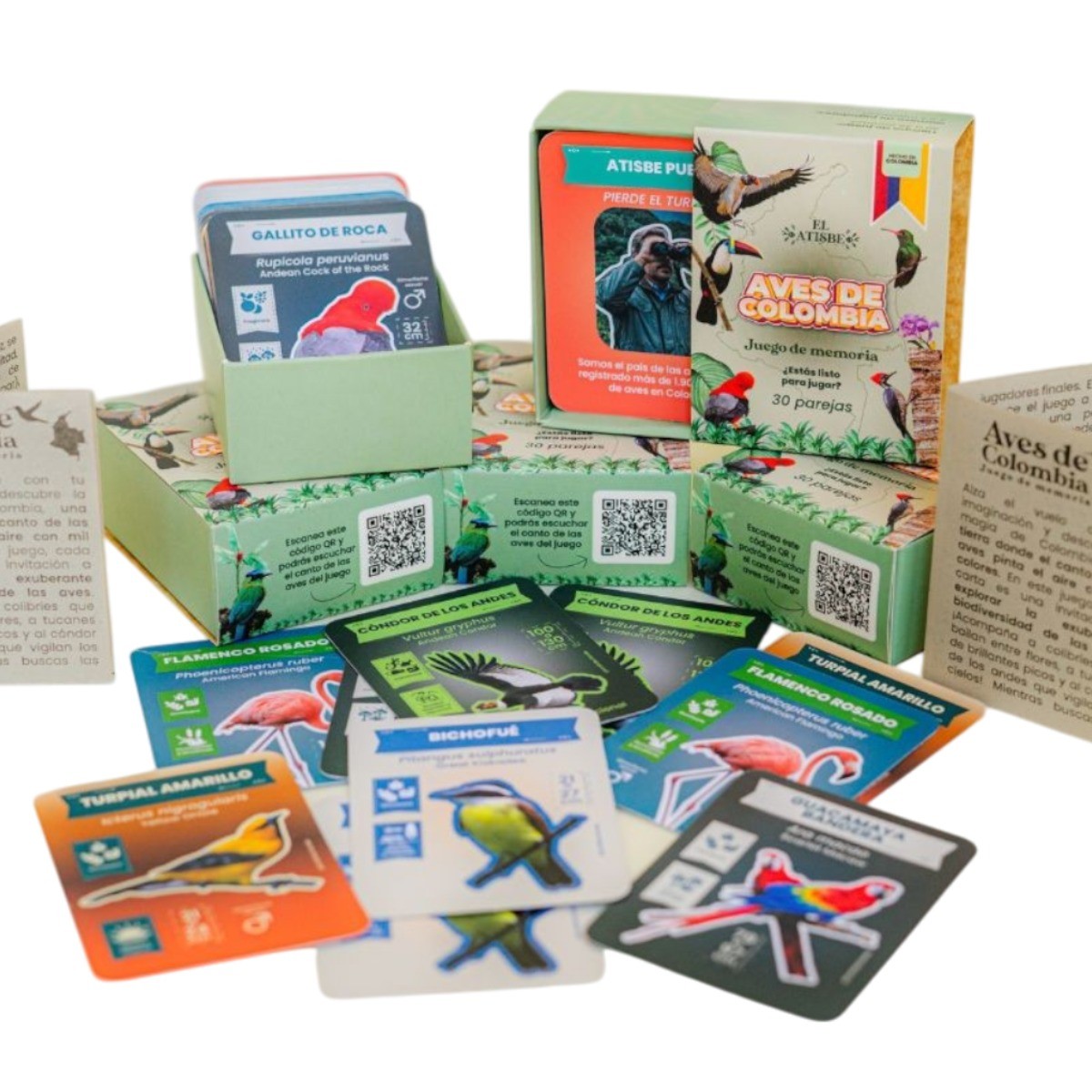 Aves De Colombia - Juego De Memoria