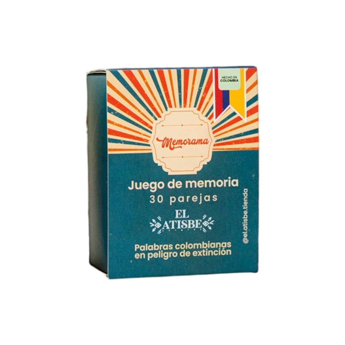 Palabras Colombianas En Peligro de Extinción - Juego De Memoria
