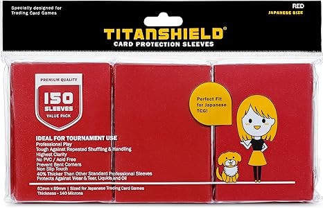 Fundas 62x89mm - Japanese Size x150 - TitanShield