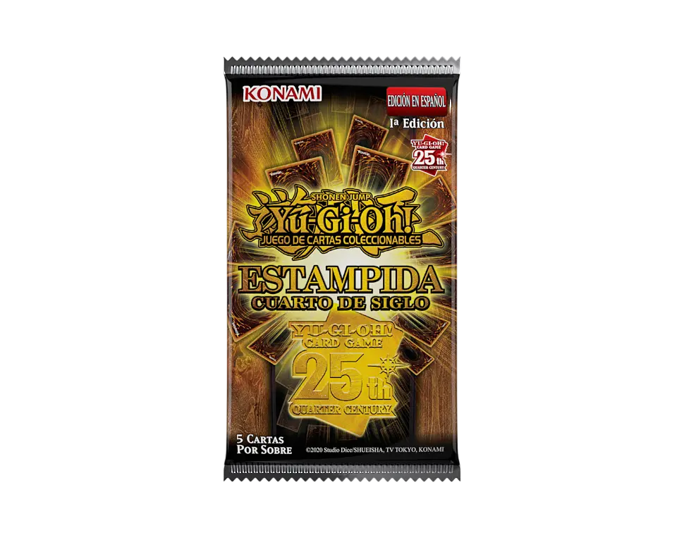 Yu-Gi-Oh! Estampida Cuarto de Siglo - Display x24 Sobres - Esp