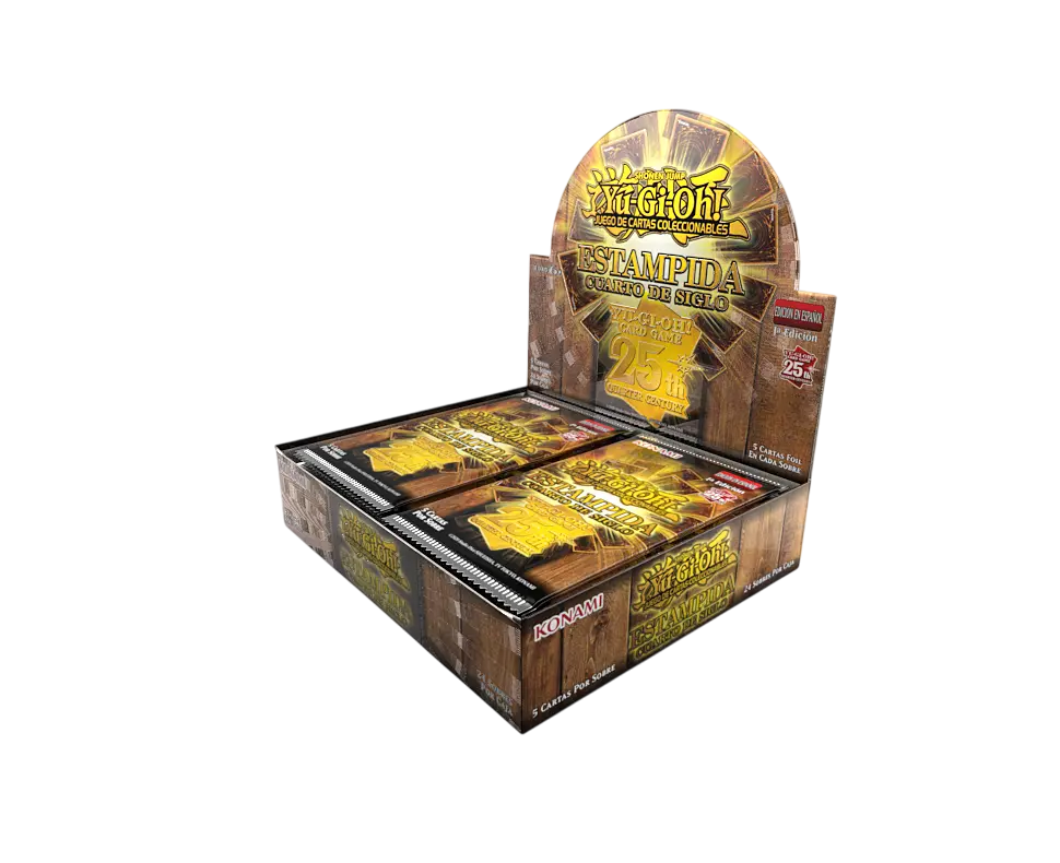 Yu-Gi-Oh! Estampida Cuarto de Siglo - Display x24 Sobres - Esp