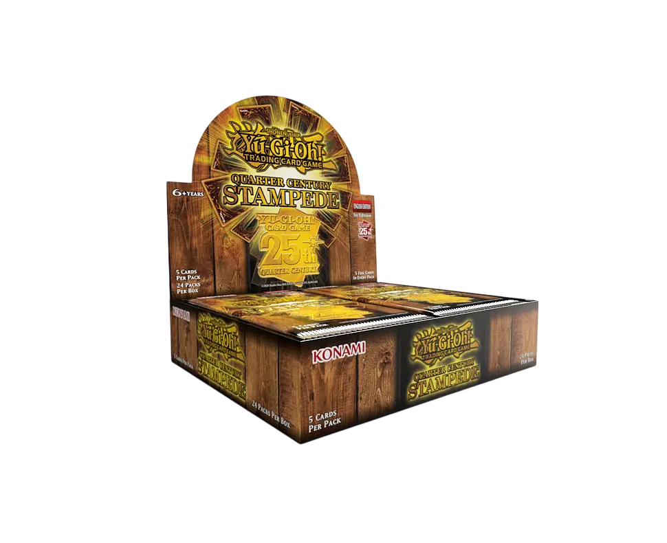 Yu-Gi-Oh! Quarter Century Stampede - Display x24 Sobres - Ing