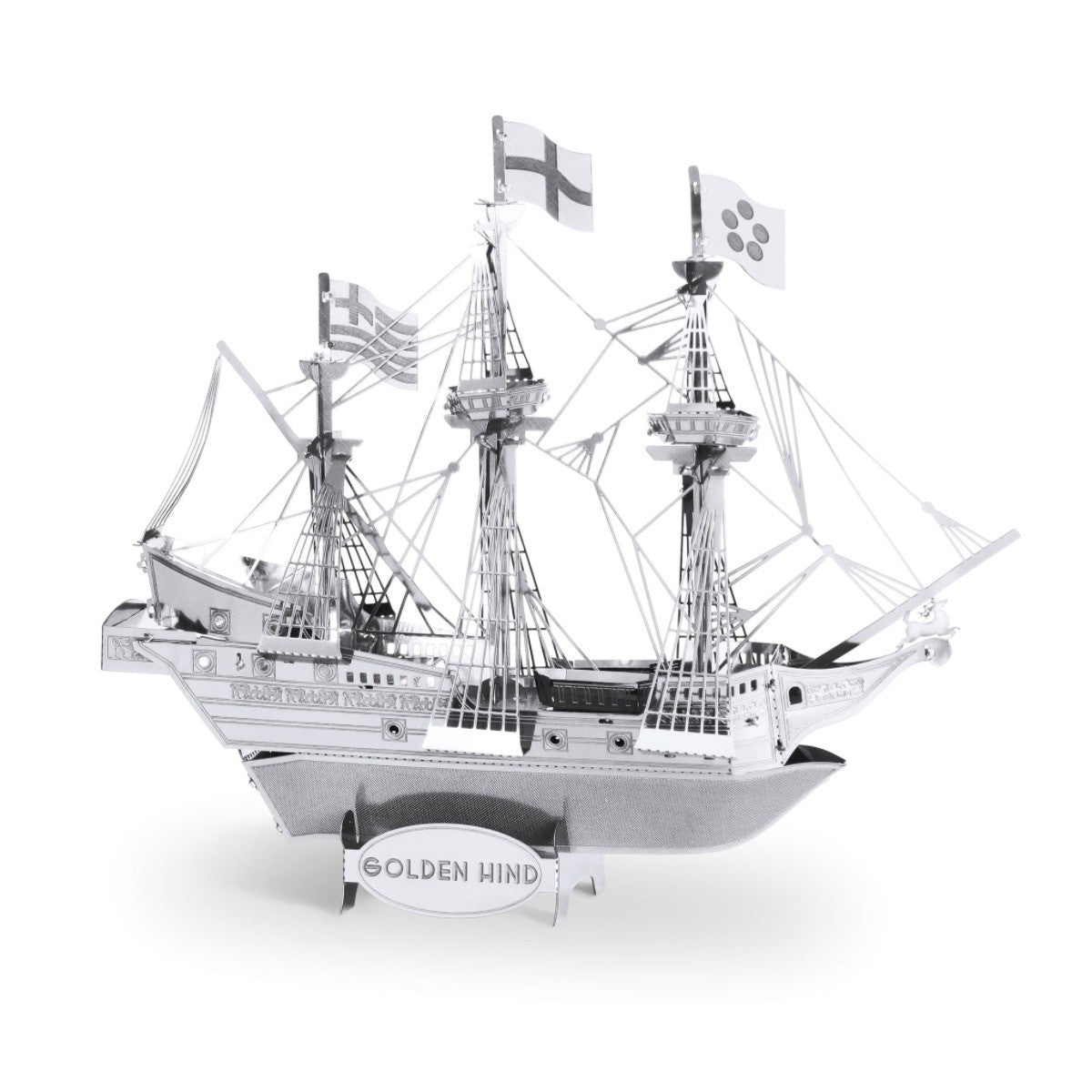 Golden Hind Metal Earth - Armado