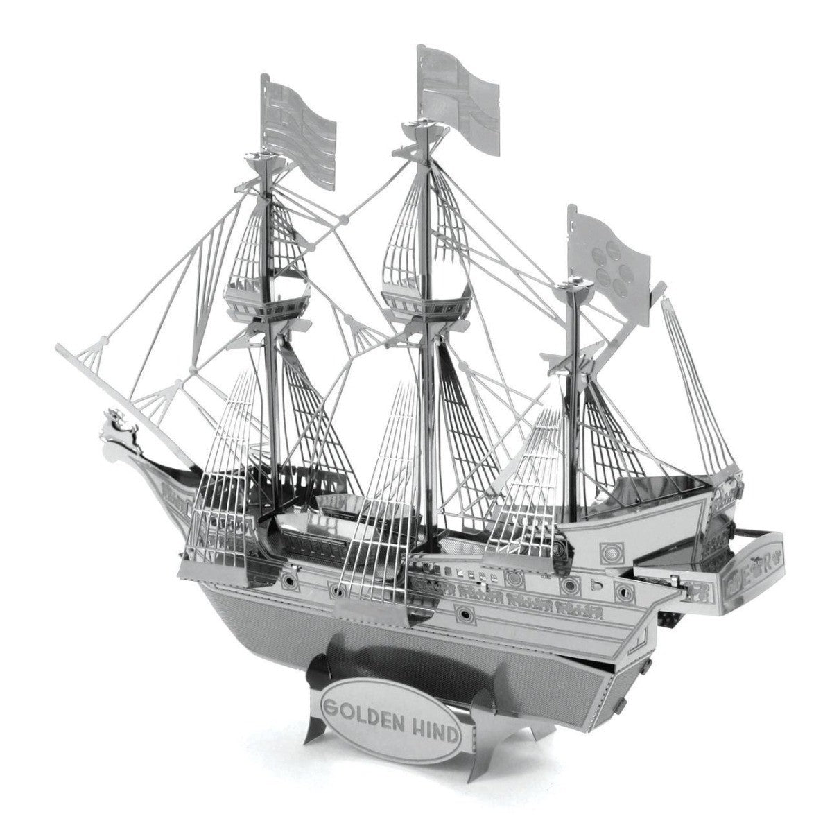 Golden Hind Metal Earth - Armado