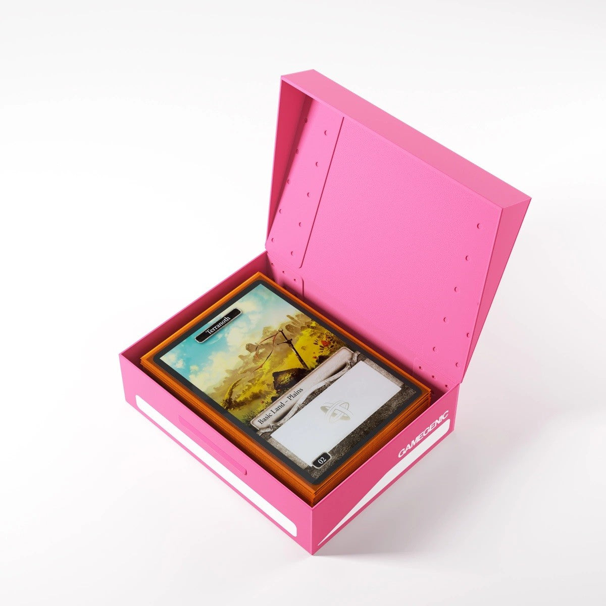 Token Holder Caja Para Cartas Y Fichas - Rosado