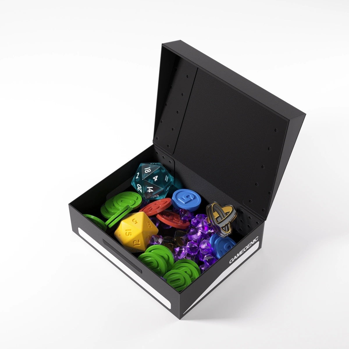 Token Holder Caja Para Cartas Y Fichas - Negro